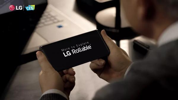 To LG Rollable με κλειστή οθόνη