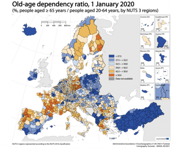 Eurostat, πληθυσμός