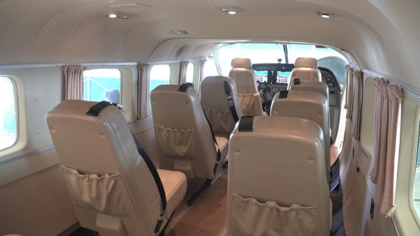 hellenic seaplanes aircraft cessna c208 cabin