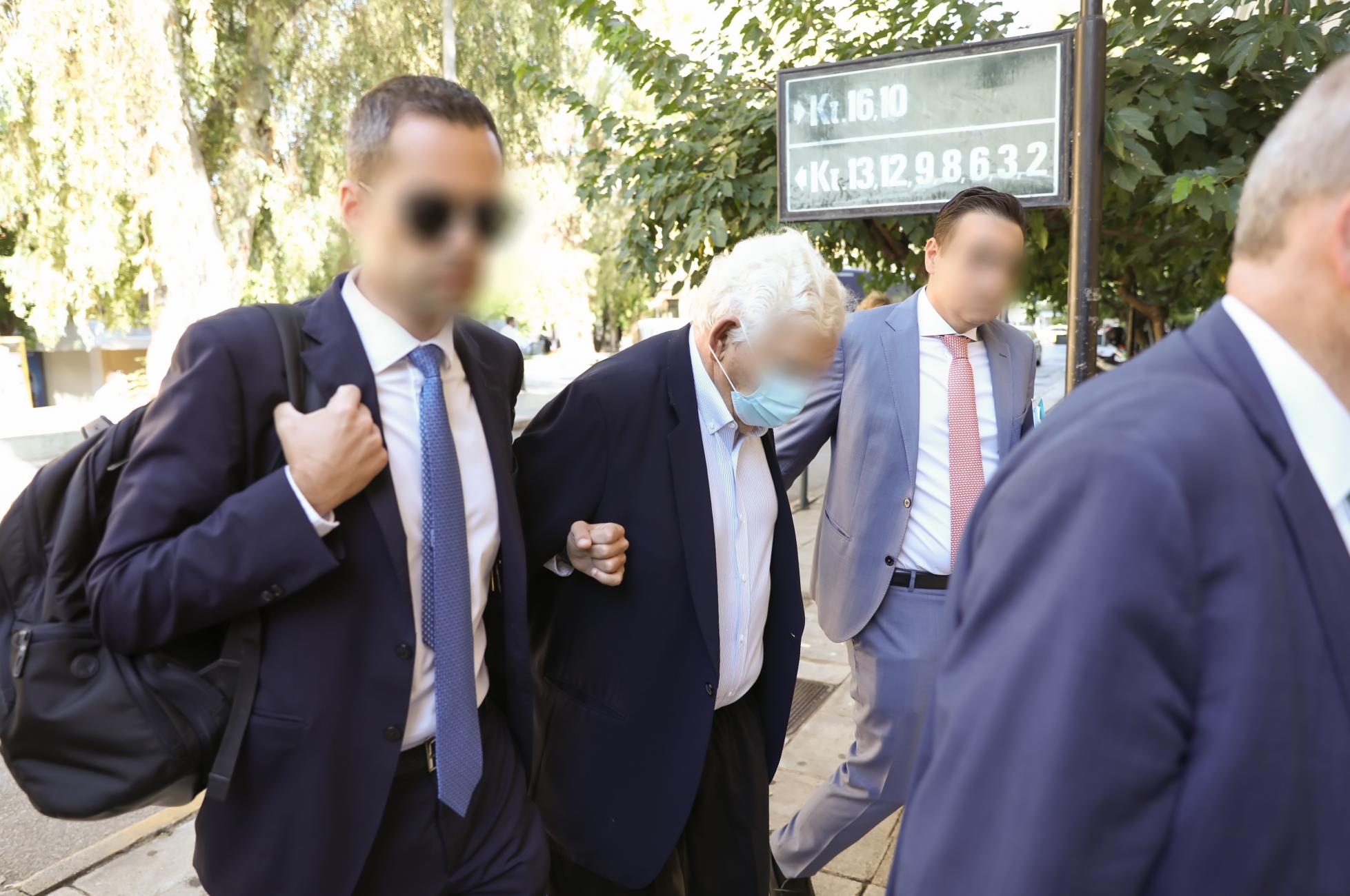 Ο Δημήτρης Κουτσολιούτσος ενώπιον της 35ης τακτικής ανακρίτριας /Πηγή: Intime