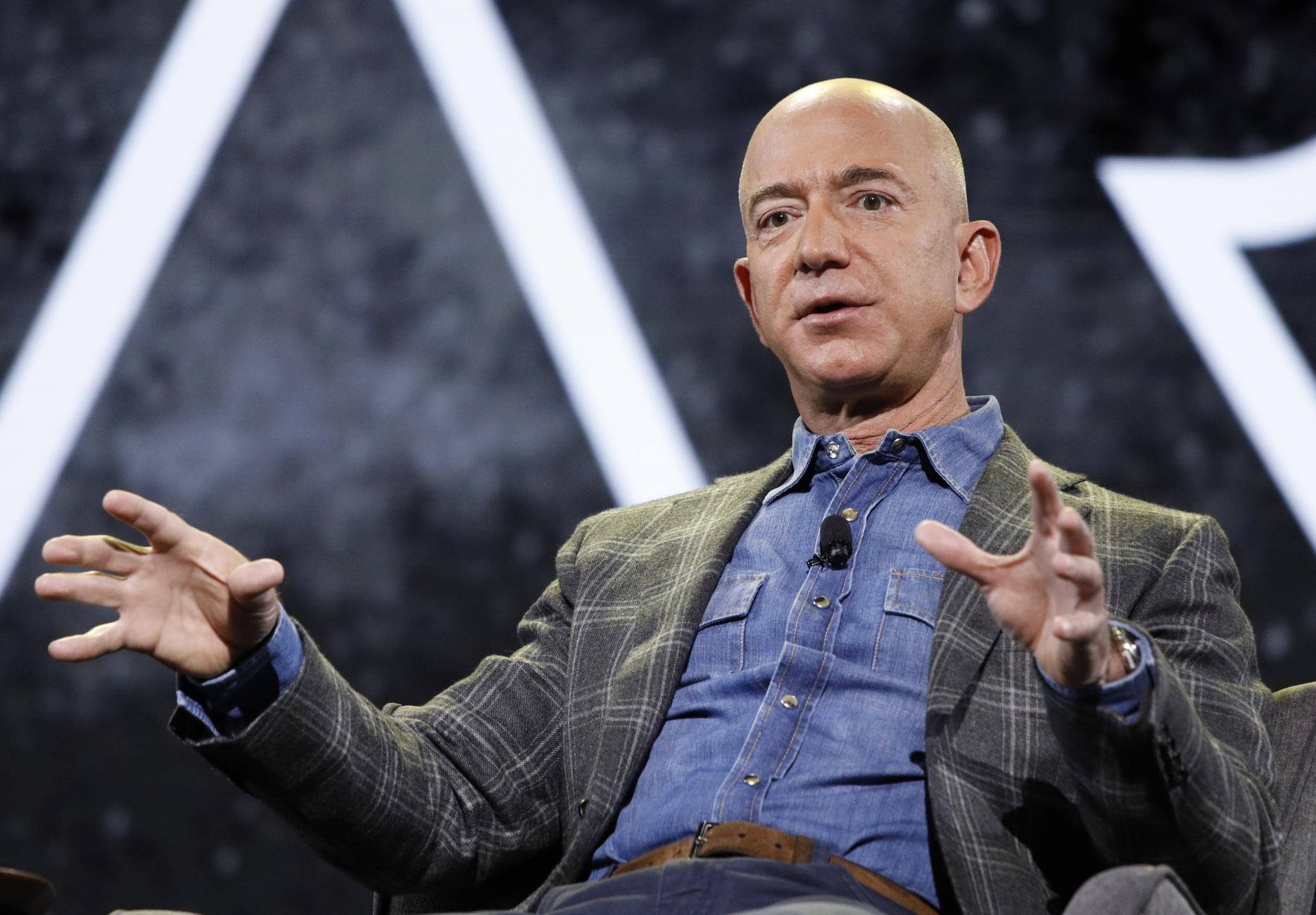 O Τζεφ Μπέζος, CEO της Amazon / Πηγή: AP