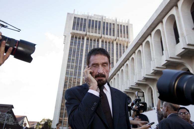 John McAfee / Πηγή: AP Images