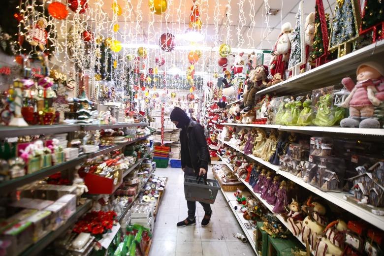 Χριστουγεννιάτικη αγορά σε συνθήκες κορονοϊού / Πηγή: Intime