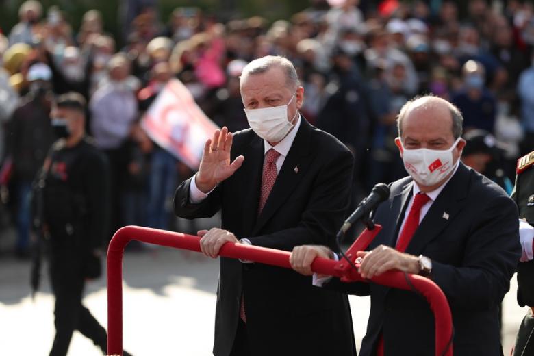 Ρετζέπ Ταγίπ Ερντογάν - Ερσίν Τατάρ / Πηγή: EPA - TURKISH PRESIDENT PRESS OFFICE