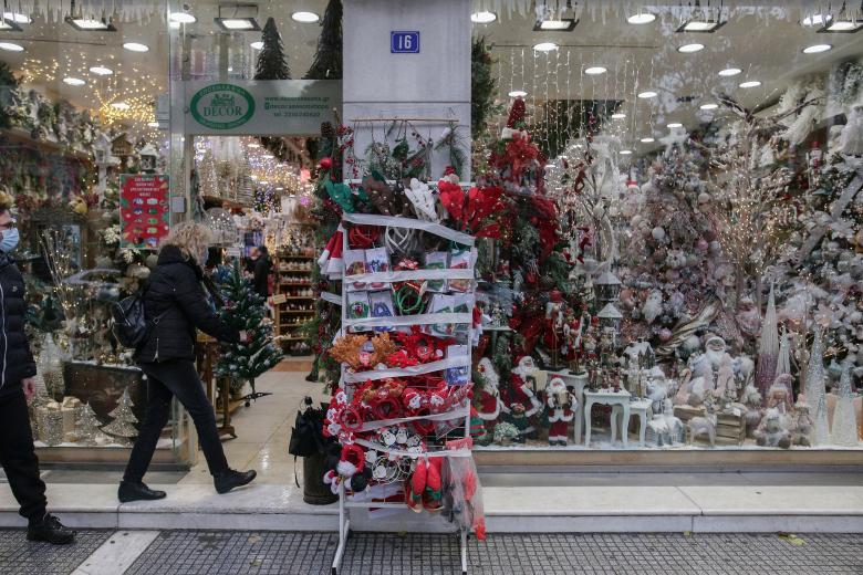 Κατάστημα με χριστουγεννιάτικα είδη στη Θεσσαλονίκη / Πηγή: Intime