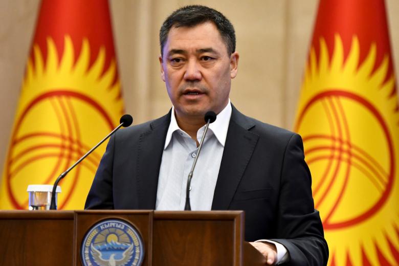 Ο νέος πρόεδρος του Κιργιστάν, Σαντίρ Ζαπάροφ