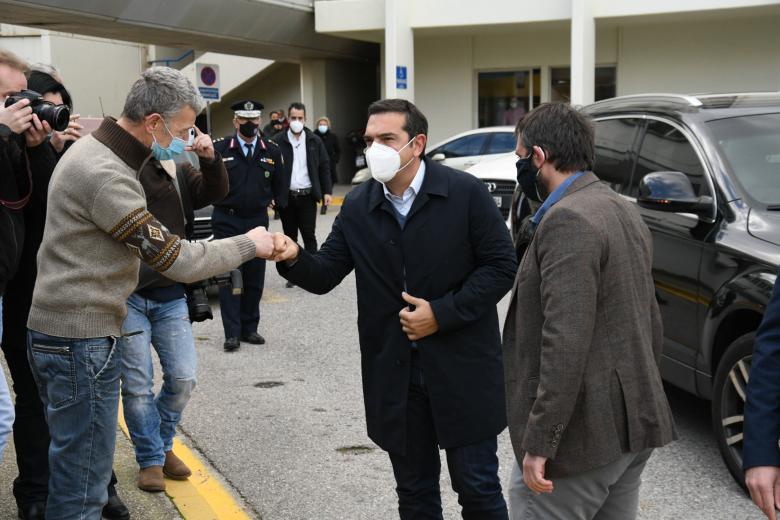 Περιοδεία Τσίπρα στην Πάτρα / Πηγή: Eurokinissi
