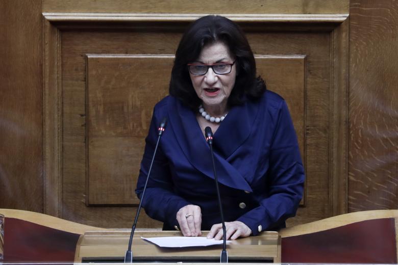 Η βουλευτής του ΣΥΡΙΖΑ Θεανώ Φωτίου / Πηγή: Eurokinissi