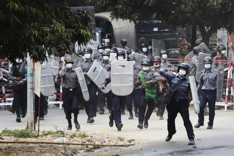 Μιανμάρ: Η αστυνομία άνοιξε πυρ εναντίον διαδηλωτών / Πηγή: AP Images