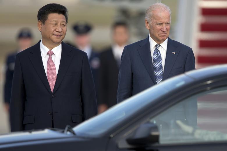 Τζο Μπάιντεν και Σι Τζινπίνγκ σε παλαιότερη συνάντηση (φωτό αρχείου) / Πηγή: AP