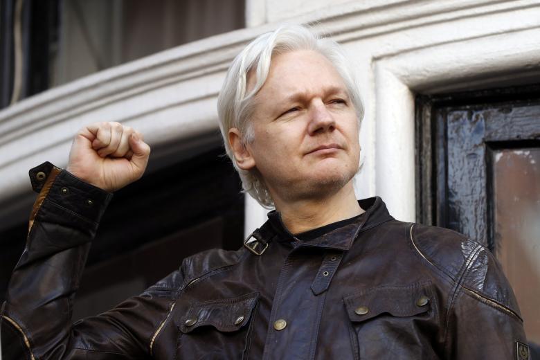 Ο ιδρυτής του ιστοτόπου WikiLeaks, Τζούλιαν Ασάνζ / Πηγή: AP