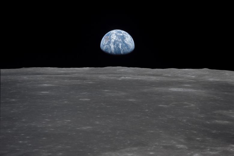 Η Γη από τη Σελήνη / Πηγή: moon.nasa.gov