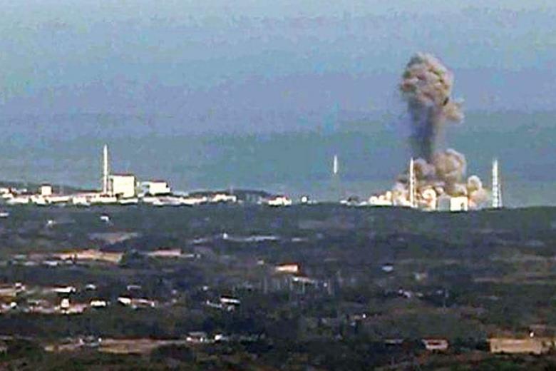 Η στιγμή της έκρηξης στη Φουκουσίμα / Πηγή: Fukushima Central Television