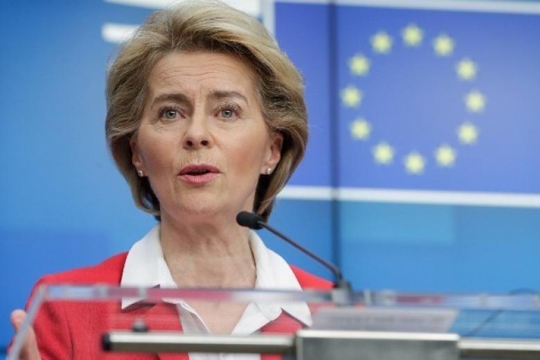 Η πρόεδρος της Ευρωπαϊκής Επιτροπής, η Ούρσουλα φον ντερ Λάιεν / Πηγή: ΑΠΕ-ΜΠΕ