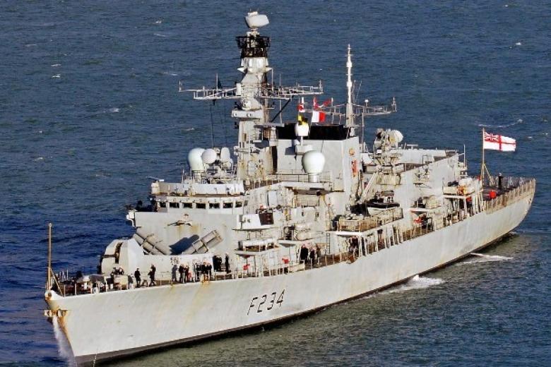 Πλοίο του βρετανικού Βασιλικού Ναυτικού / Πηγή: ΑΠΕ-ΜΠΕ