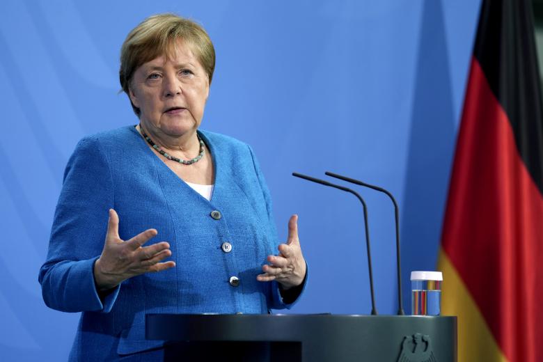 Η Γερμανίδα Καγκελάριος, Ανγκελα Μέρκελ / Πηγή: AP
