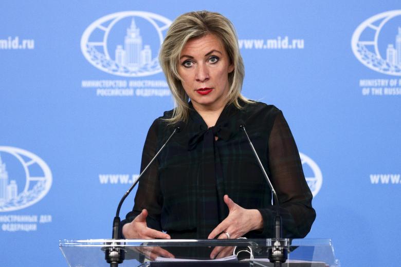 Η επίσημη εκπρόσωπος του ρωσικού υπουργείου Εξωτερικών Μαρία Ζαχάροβα / Πηγή: AP