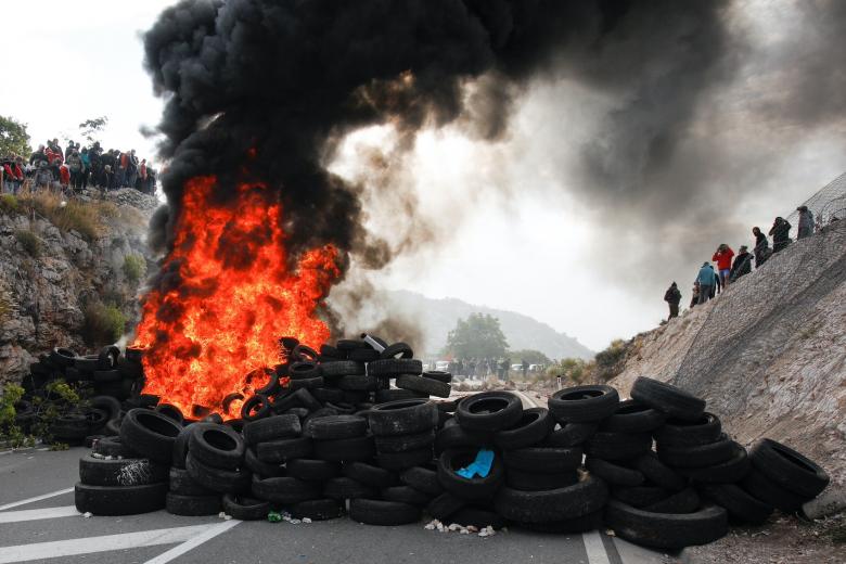 Μαυροβούνιο επεισόδια