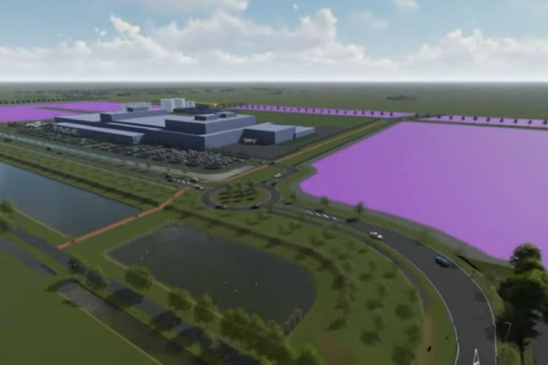 Φωτορεαλιστική απεικόνιση του εργοστασίου της ΦΑΓΕ στην Ολλανδία