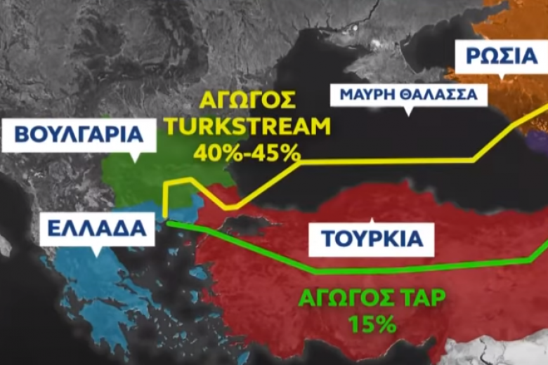 φυσικο αέριο διαδρομές