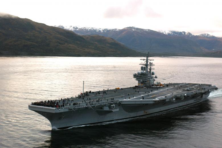 Τo USS Ronald Reagan
