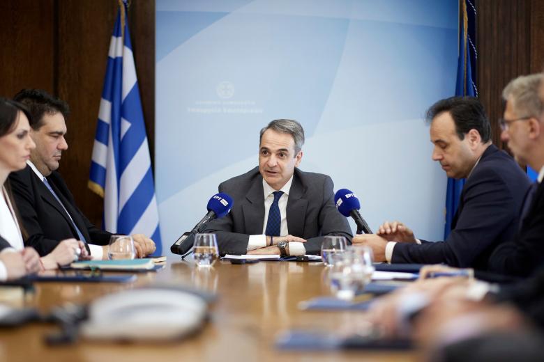 Μητσοτάκης στο ΥΠΕΣ