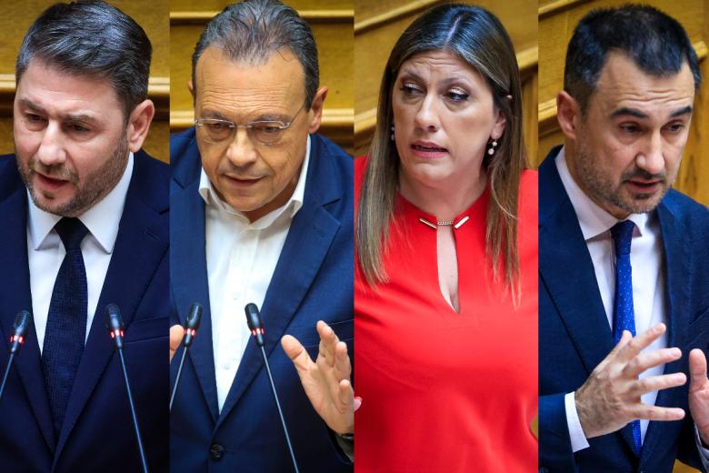 Φάμελλος, Κουτσούμπας, Χαρίτσης, Κωνσταντοπούλου