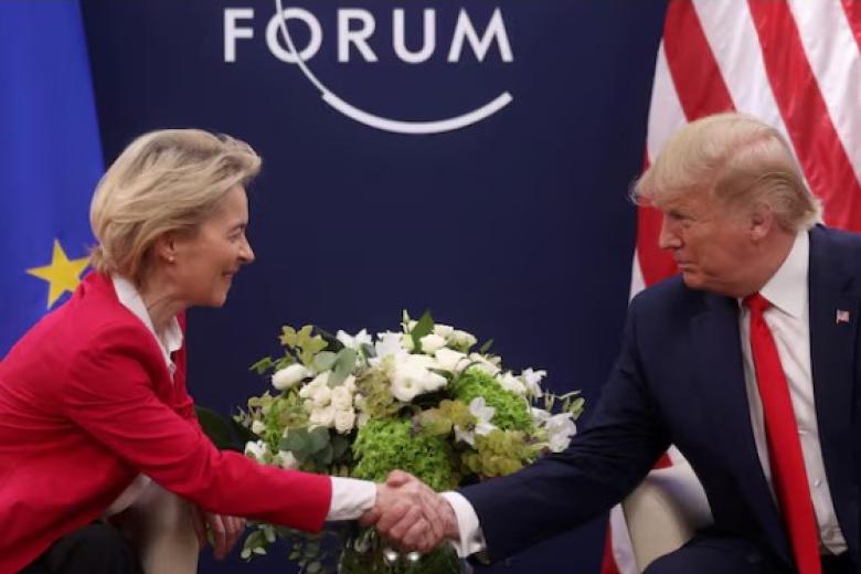 Trump von der Leyen