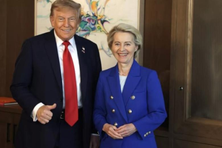Trump, von der Leyen