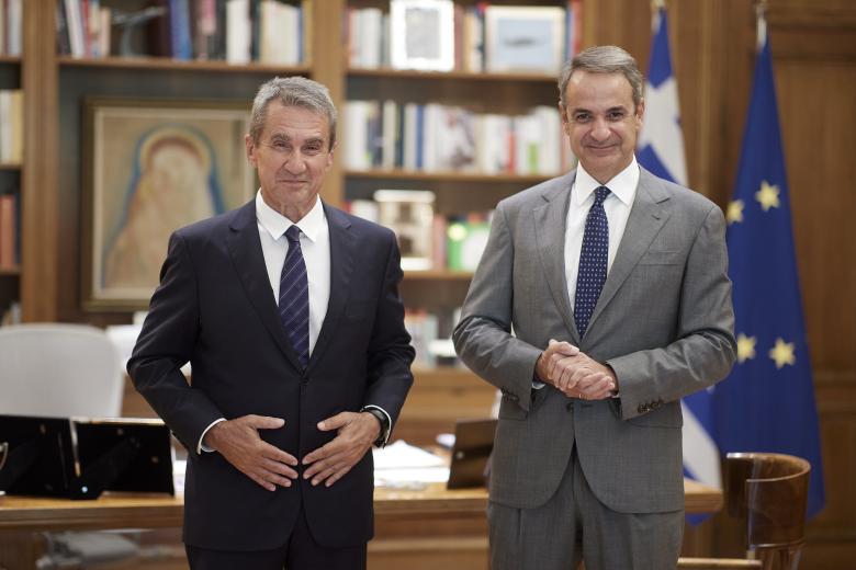 Κ. Μητσοτάκης, Α. Λοβέρδος 