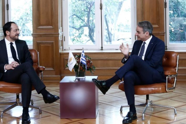 Κ. Μητσοτάκης - Ν. Χριστοδουλίδης 