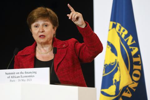 ΔΝΤ: Καμπανάκι Γκεοργκίεβα για την παγκόσμια οικονομία - «Δέστε τις ζώνες σας»