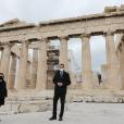 Ο Κυριάκος Μητσοτάκης στην Ακρόπολη