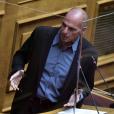 Ο Γιάνης Βαρουφάκης στη Βουλή / Πηγή: Intime