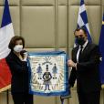 Η σημερινή συνάντηση του υπουργού Εθνικής Αμυνας, Νίκου Παναγιωτόπουλου και της γαλλίδας ομολόγου του Φράνς Παρλί / Πηγή: Eurokinissi
