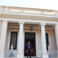 Ο πρωθυπουργός Κυριάκος Μητσοτάκης στο Μέγαρο Μαξίμου / Πηγή: Intime