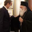 Η συνάντηση του πρωθυπουργού Κυριάκου Μητσοτάκη με τον Αρχιεπίσκοπο Αθηνών και Πάσης Ελλάδος, Ιερώνυμο / Πηγή: ΑΠΕ-ΜΠΕ