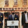 Ο πρόεδρος του Ελληνικού Χρηματιστηρίου Ενέργειας, Αθανάσιος Σαββάκης, ο υπουργός Περιβάλλοντος και Ενέργειας, Κώστας Σκρέκας και ο Διευθύνων Σύμβουλος του Χρηματιστηρίου Αθηνών, Σωκράτης Λαζαρίδης