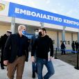Επίσκεψη του υφυπουργού Νίκου Χαρδαλιά στην Πάτρα για την αυτοψία του mega εμβολιαστικού κέντρου / Πηγή: Eurokinissi