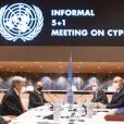 Ο Πρόεδρος της Κυπριακής Δημοκρατίας, Νίκος Αναστασιάδης στην άτυπη πενταμερούς διάσκεψη / Πηγή: ΑΠΕ-ΜΠΕ