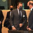 Ο υπουργός Εθνικής Αμυνας, Νίκος Παναγιωτόπουλος στο Συμβούλιο Εξωτερικών Υποθέσεων και Άμυνας της ΕΕ / Πηγή: ΑΠΕ-ΜΠΕ