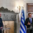 Ο πρόεδρος του Ευρωπαϊκού Συμβουλίου, Σαρλ Μισέλ και ο Ελληνας πρωθυπουργός Κυριάκος Μητσοτάκης / Πηγή: Eurokinissi