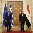 Ο πρωθυπουργός Κυριάκος Μητσοτάκης και ο Πρόεδρος της Δημοκρατίας της Αιγύπτου, Αμπντέλ Φατάχ αλ Σίσι / Πηγή: Eurokinissi