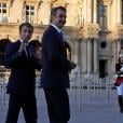 Μητσοτάκης, Μακρόν χθες στο Λούβρο