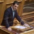 Ο Κώστας Σκρέκας κατά τη χθεσινή συζήτηση στη Βουλή για τον προϋπολογισμό