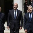 Κασουλίδης, Δένδιας και Λαπίντ λίγο πριν την τριμερή