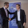 Μητσοτάκης με πρόεδρο Λαϊκού Κόμματος Ισπανίας